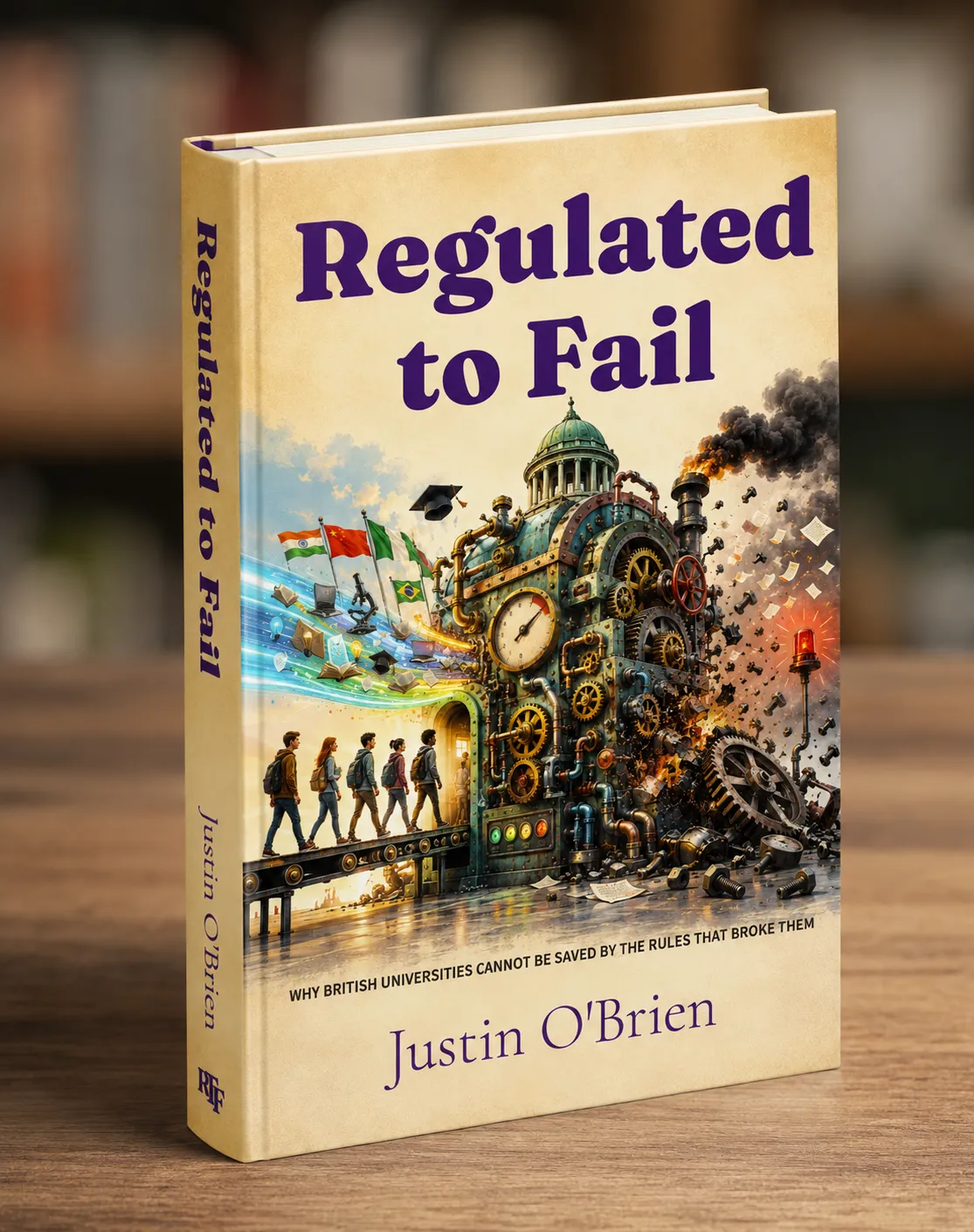 Cover of Regulated to Fail by Justin O'Brien